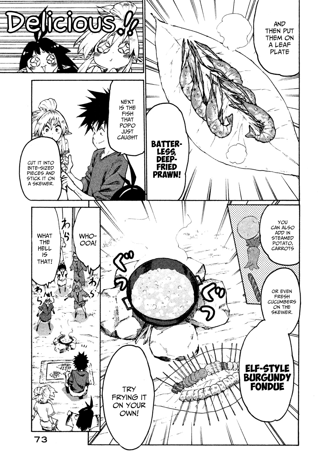 Mazumeshi Elf to Yuboku gurashi Chapter 28 5